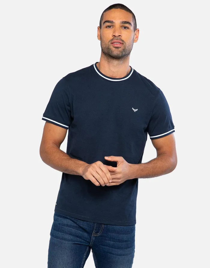Men Multi Cotton Rich TShirts 5 Pack BlackNavyGrey MarlWhite Threadbare TShirts Men Multi Cotton Rich TShirts 5 Pack BlackNavyGrey MarlWhite Threadbare TShirts