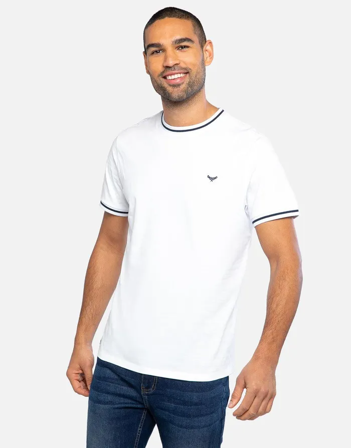 Men Multi Cotton Rich TShirts 5 Pack BlackNavyGrey MarlWhite Threadbare TShirts Men Multi Cotton Rich TShirts 5 Pack BlackNavyGrey MarlWhite Threadbare TShirts