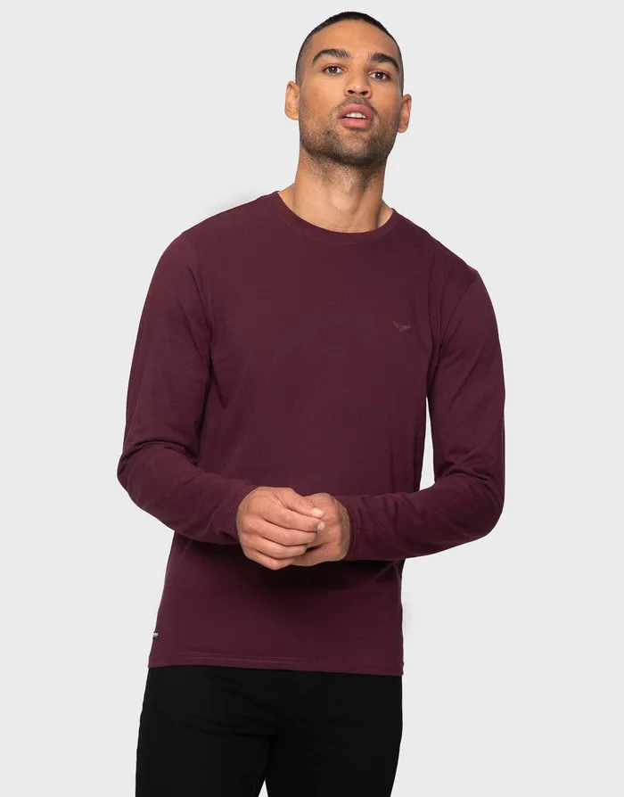 Men Multi Long Sleeve TShirts 5 Pack BlackNavyKhakiBugundyGinger Threadbare TShirts Men Multi Long Sleeve TShirts 5 Pack BlackNavyKhakiBugundyGinger Threadbare TShirts
