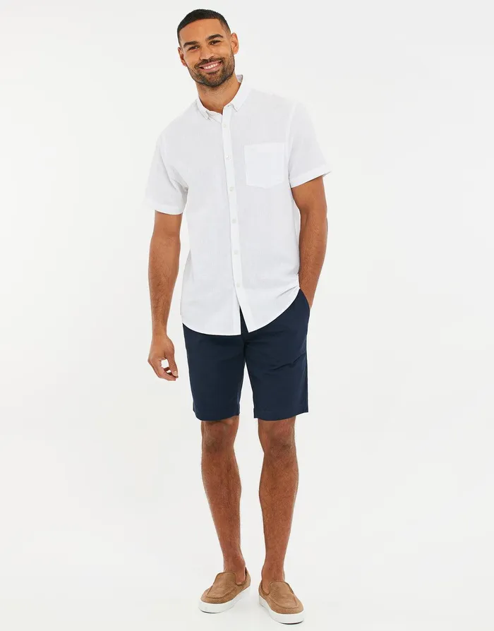 Men Navy Belted Chino Shorts Navy Threadbare Shorts Men Navy Belted Chino Shorts Navy Threadbare Shorts