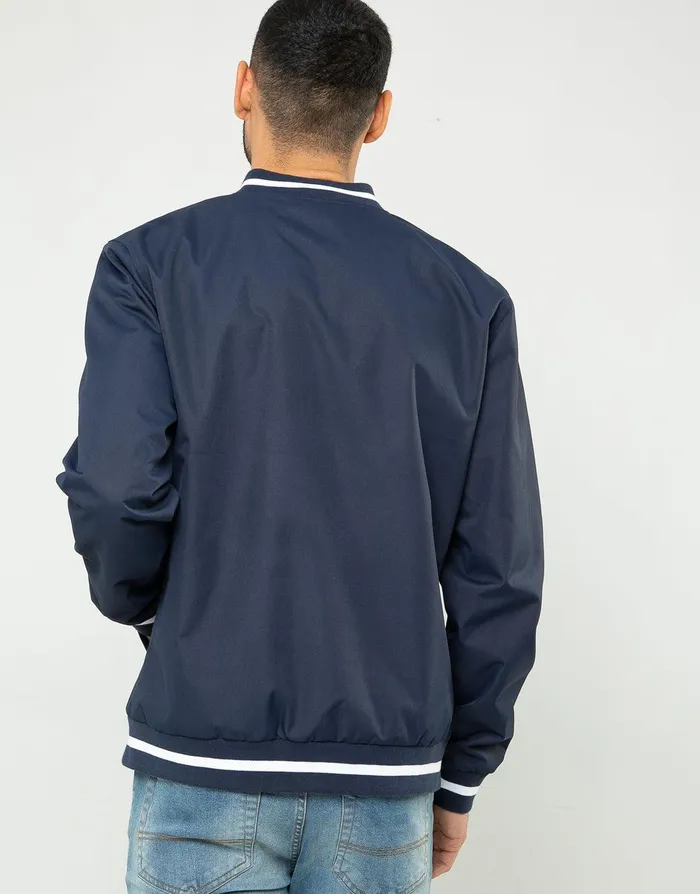 Men Navy Bomber Jacket Navy Threadbare Jacket and Coats Men Navy Bomber Jacket Navy Threadbare Jacket and Coats
