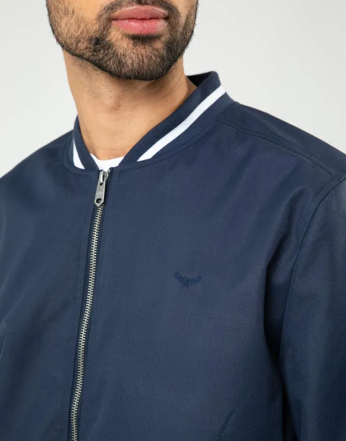 Men Navy Bomber Jacket Navy Threadbare Jacket and Coats Men Navy Bomber Jacket Navy Threadbare Jacket and Coats