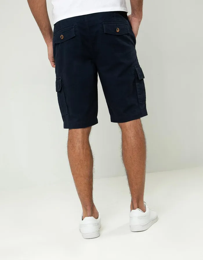 Men Navy Cargo Shorts Navy Threadbare Shorts Men Navy Cargo Shorts Navy Threadbare Shorts