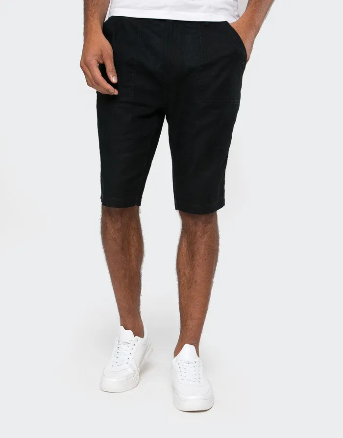 Men Navy Chino Shorts Navy Threadbare Shorts
