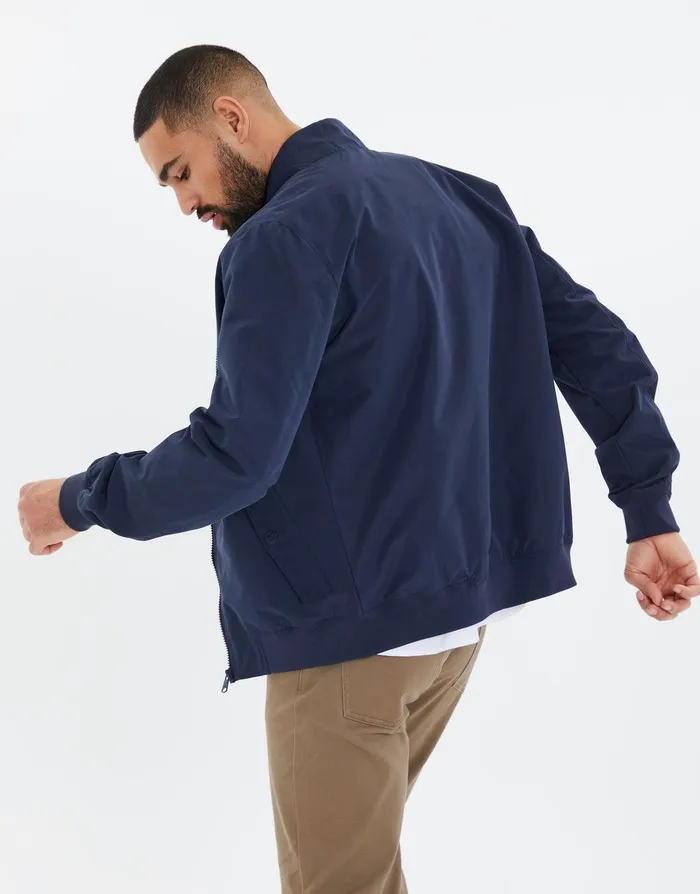 Men Navy Harrington Jacket Navy Threadbare Jacket and Coats Men Navy Harrington Jacket Navy Threadbare Jacket and Coats