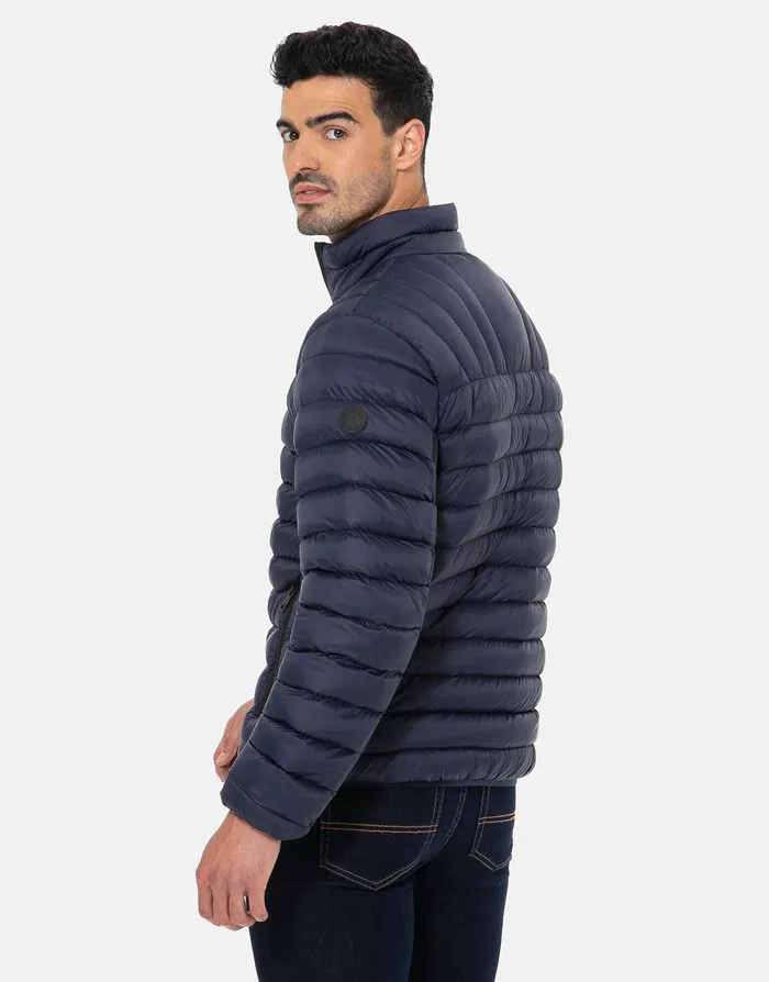 Men Navy Lightweight Puffer Jacket Navy Threadbare Jacket and Coats Men Navy Lightweight Puffer Jacket Navy Threadbare Jacket and Coats