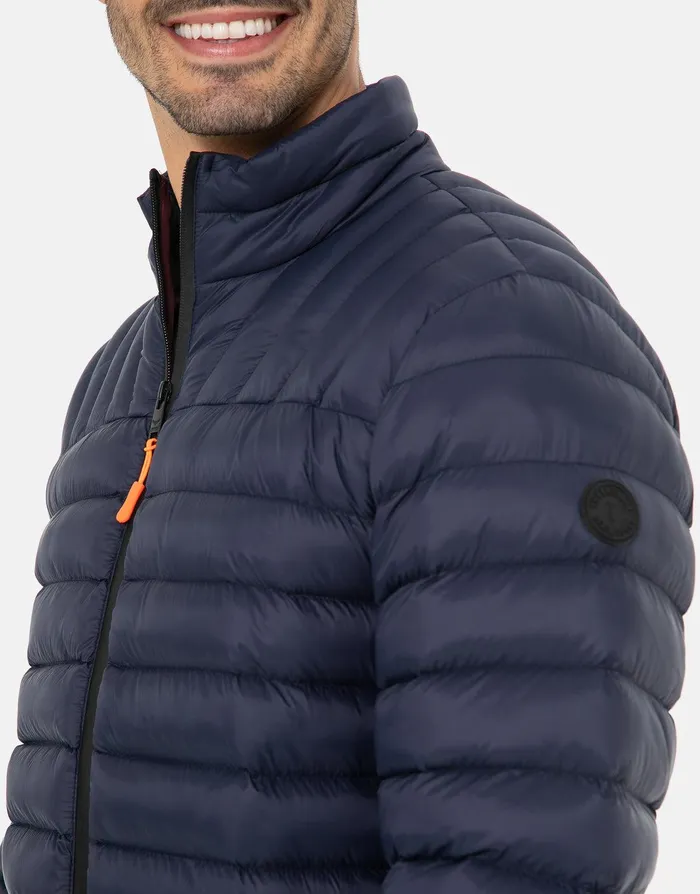Men Navy Lightweight Puffer Jacket Navy Threadbare Jacket and Coats Men Navy Lightweight Puffer Jacket Navy Threadbare Jacket and Coats