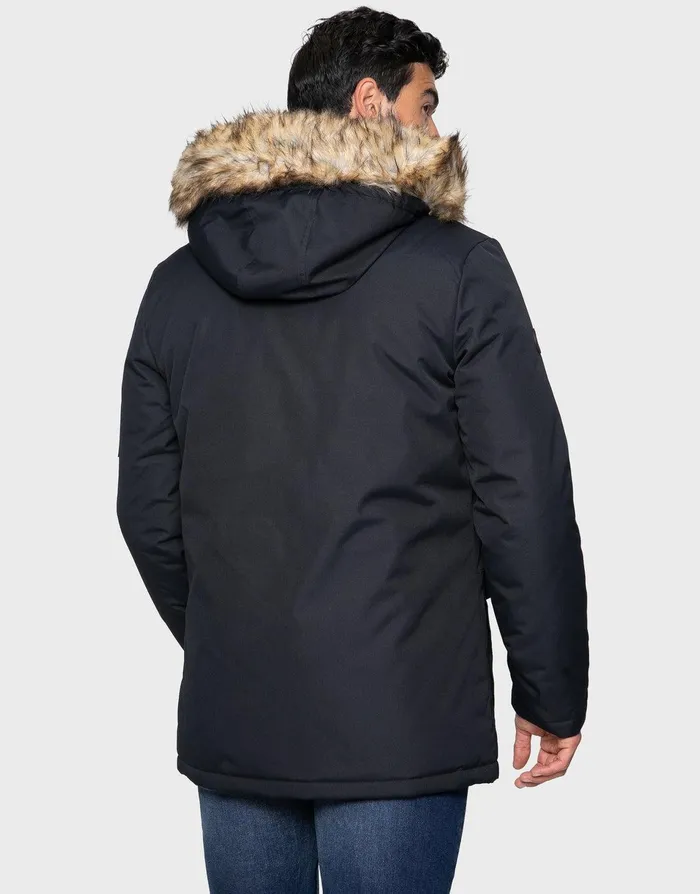 Men Navy Parka Jacket Navy Threadbare Jacket and Coats Men Navy Parka Jacket Navy Threadbare Jacket and Coats