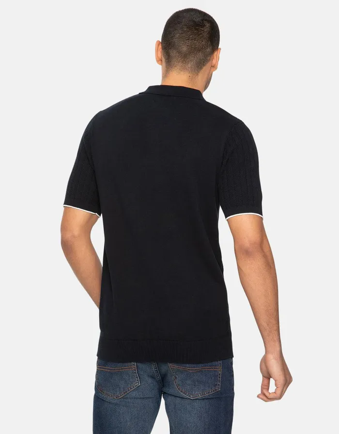 Men Navy Short Sleeve Polo Jumper Navy Threadbare Polo Shirts Men Navy Short Sleeve Polo Jumper Navy Threadbare Polo Shirts
