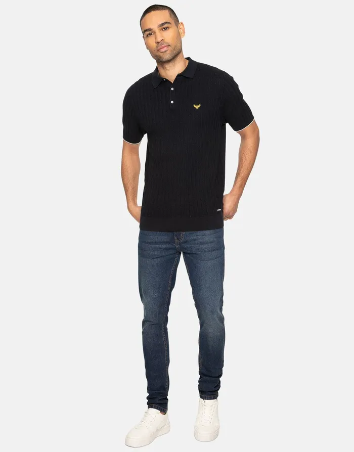 Men Navy Short Sleeve Polo Jumper Navy Threadbare Polo Shirts Men Navy Short Sleeve Polo Jumper Navy Threadbare Polo Shirts