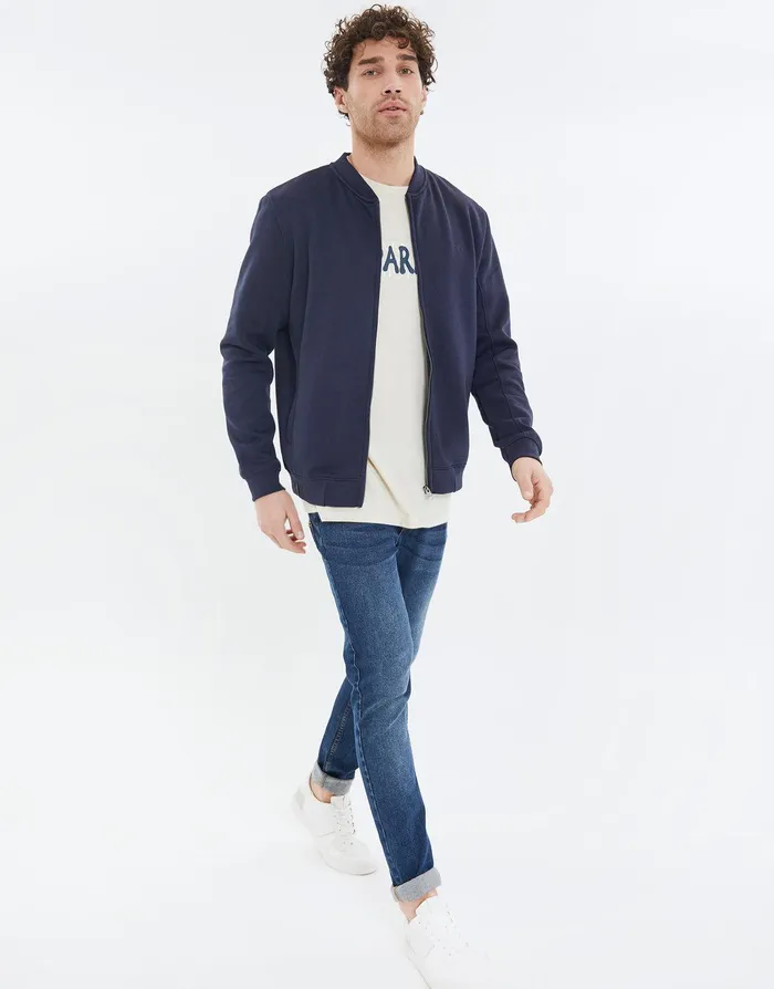 Men Navy Zip Up Fleece Varsity Jacket Navy Threadbare Jacket and Coats Men Navy Zip Up Fleece Varsity Jacket Navy Threadbare Jacket and Coats