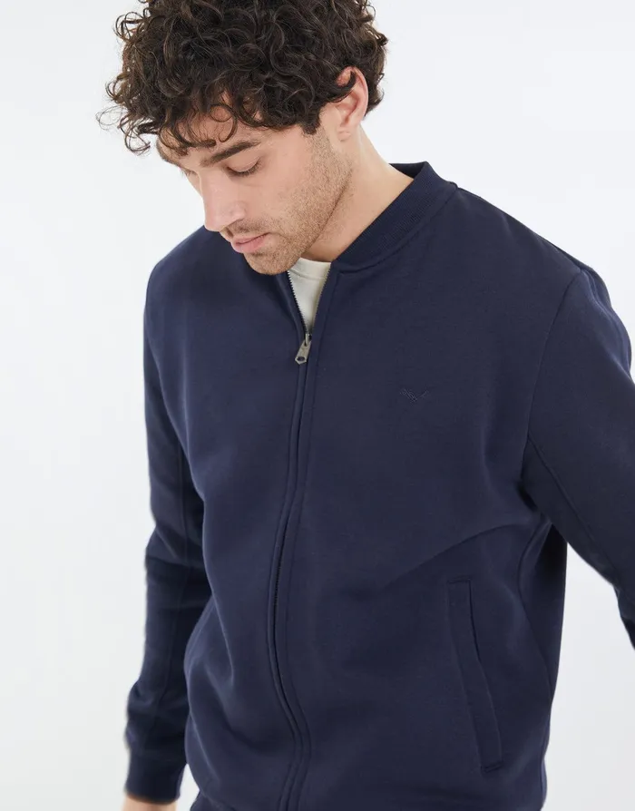 Men Navy Zip Up Fleece Varsity Jacket Navy Threadbare Jacket and Coats Men Navy Zip Up Fleece Varsity Jacket Navy Threadbare Jacket and Coats