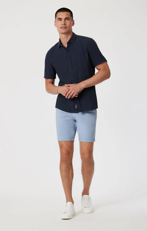 Men Noah Shorts In Mountain Spring Luxe Twill Mavi Jeans Shorts