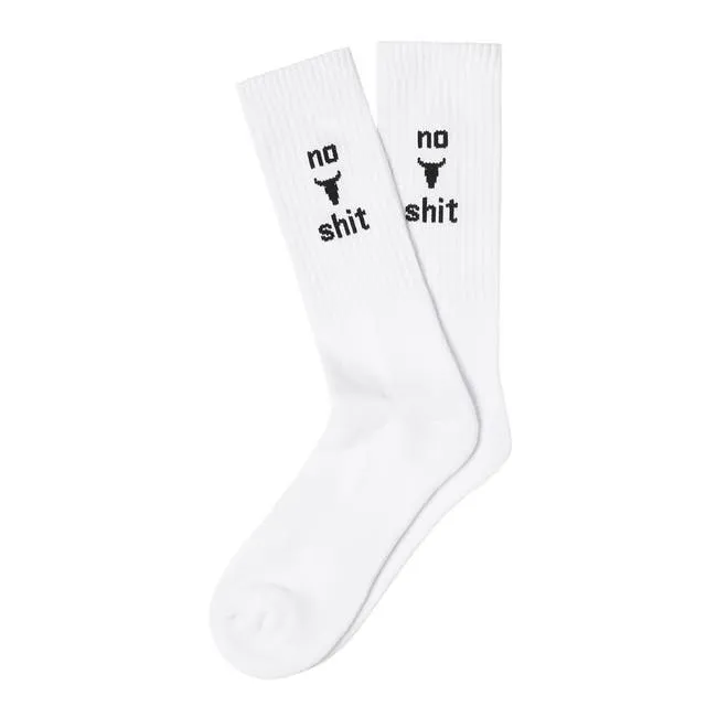 Men Novelty Sock No BullshT Windsor Smith Socks