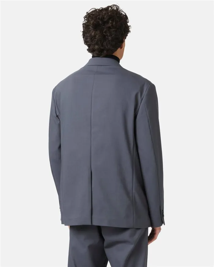 Men OUTERWEAR Iceberg Doublebreasted Jacket In Double Stretch Fabric