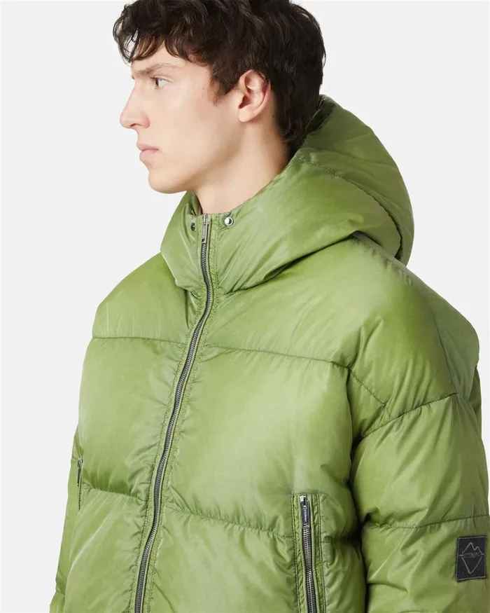 Men OUTERWEAR Iceberg Short Down Jacket With Hood Men OUTERWEAR Iceberg Short Down Jacket With Hood