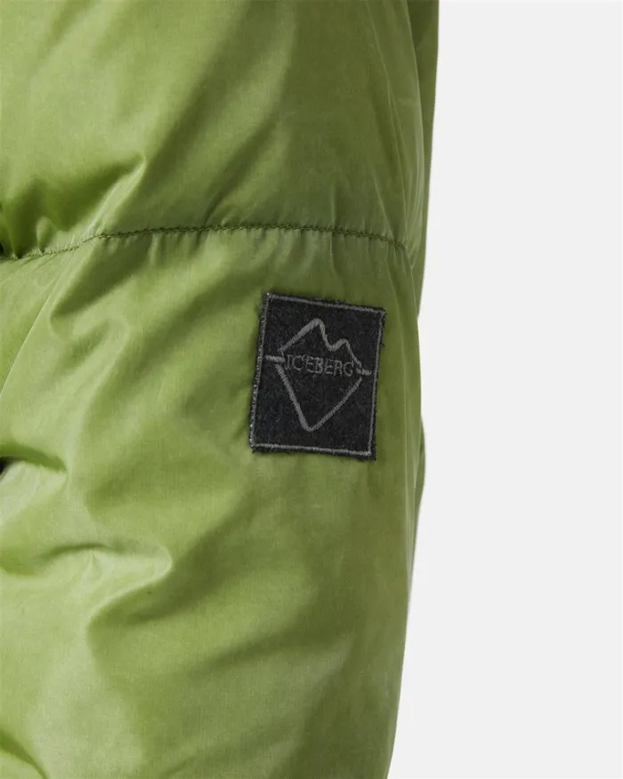 Men OUTERWEAR Iceberg Short Down Jacket With Hood Men OUTERWEAR Iceberg Short Down Jacket With Hood