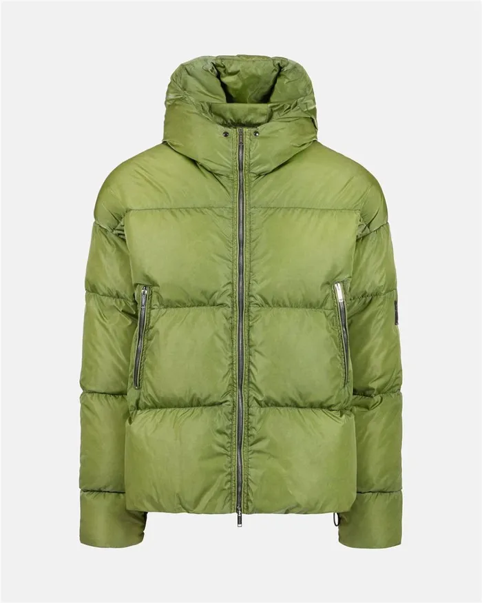 Men OUTERWEAR Iceberg Short Down Jacket With Hood Men OUTERWEAR Iceberg Short Down Jacket With Hood