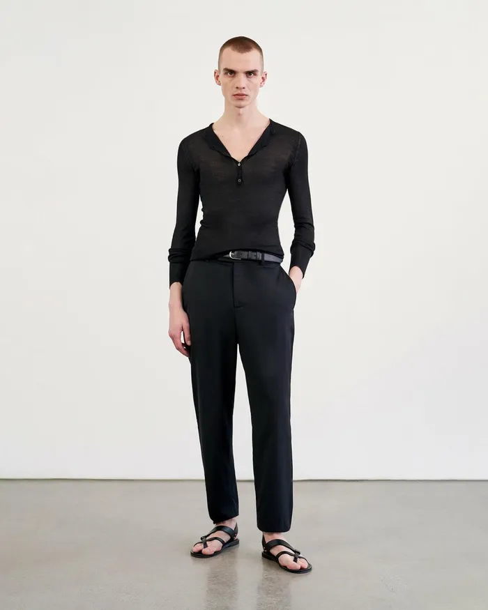 Men Pants and Shorts Nili Lotan TEL AVIV PANT Black