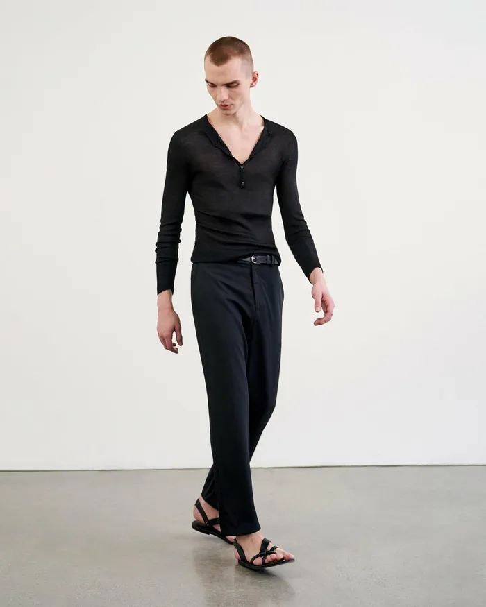 Men Pants and Shorts Nili Lotan TEL AVIV PANT Black