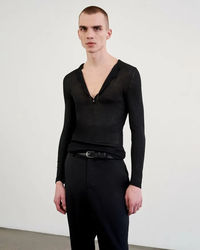 Men Pants and Shorts Nili Lotan TEL AVIV PANT Black