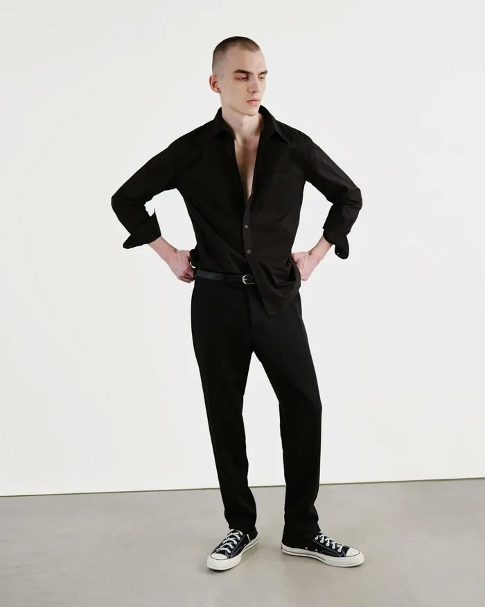 Men Pants and Shorts Nili Lotan TEL AVIV PANT Black