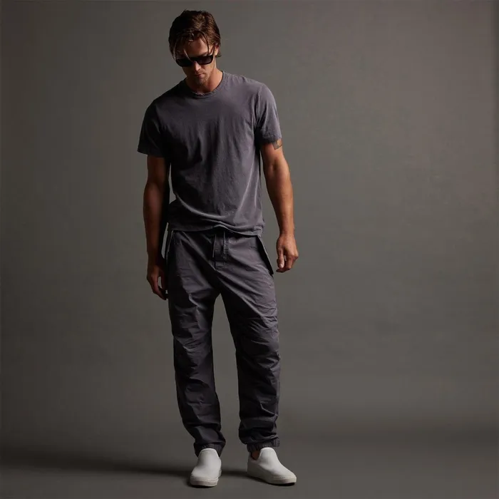Men PantsDenim James Perse Parachute Flight Pant Flannel Pigment