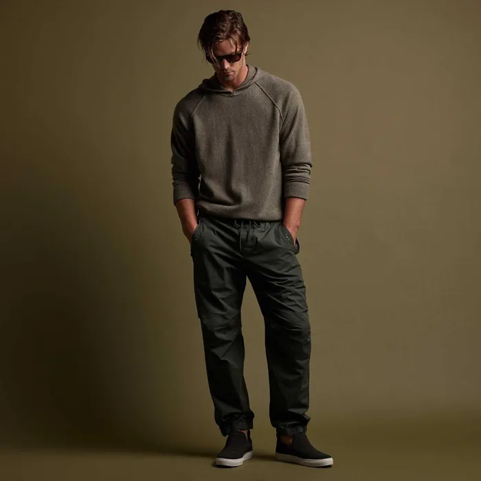 Men PantsDenim James Perse Parachute Flight Pant Marsh Pigment