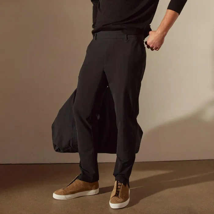 Men PantsDenim James Perse Performance Trouser Black