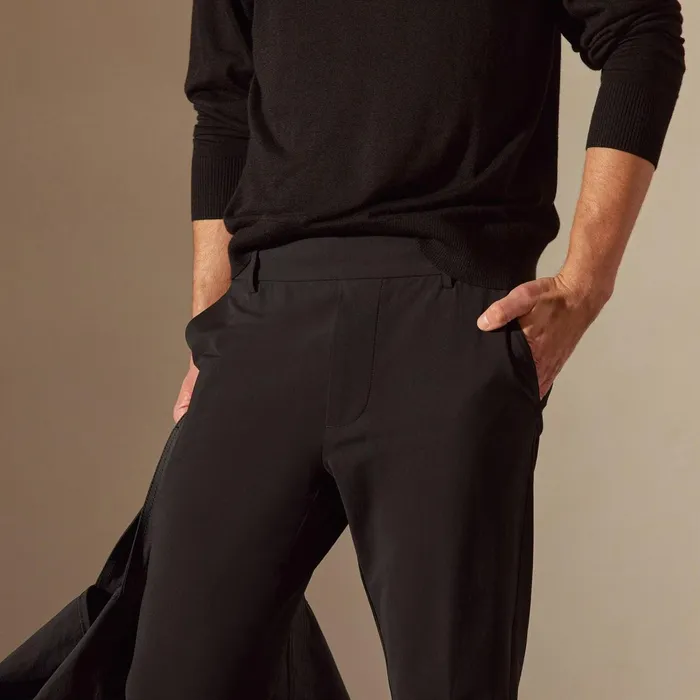 Men PantsDenim James Perse Performance Trouser Black