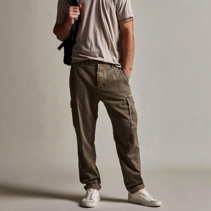 Men PantsDenim James Perse Zuma Cargo Pant Ammo Pigment