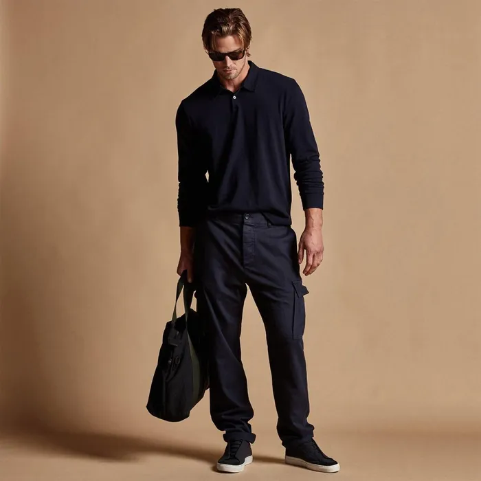Men PantsDenim James Perse Zuma Cargo Pant French Navy