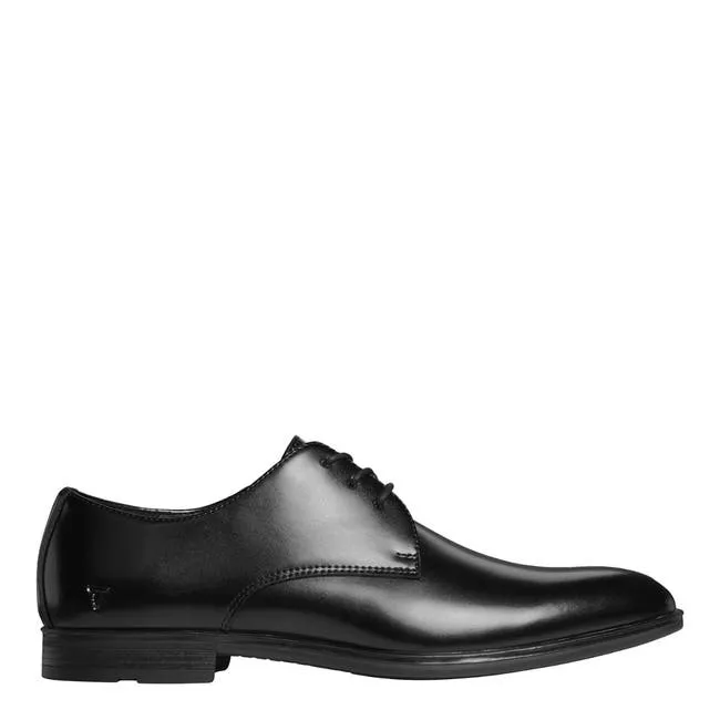 Men Pearson Black Leather Shoes Windsor Smith Shoes