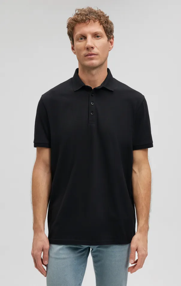 Men Polo Shirt In Black Mavi Jeans TShirts Men Polo Shirt In Black Mavi Jeans TShirts