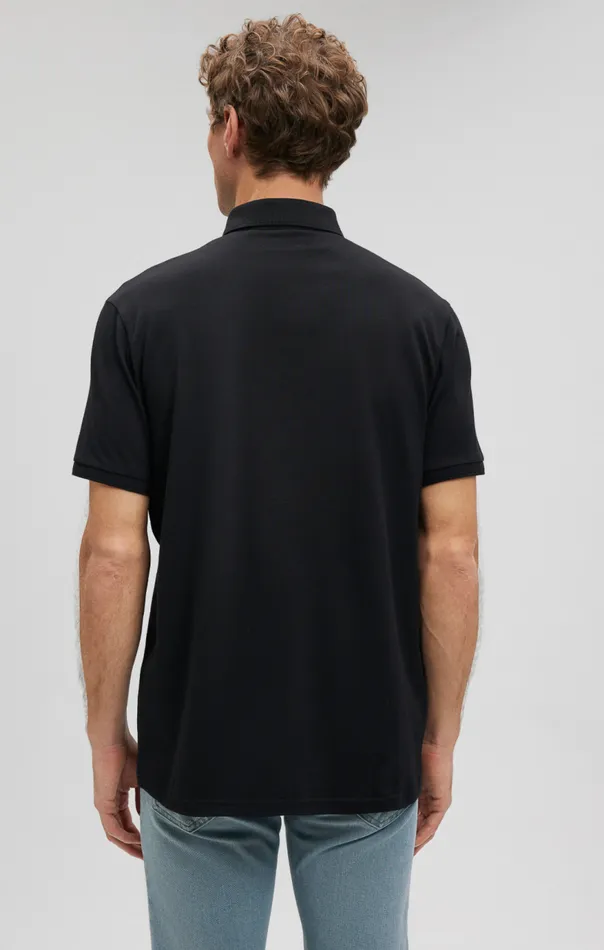 Men Polo Shirt In Black Mavi Jeans TShirts Men Polo Shirt In Black Mavi Jeans TShirts