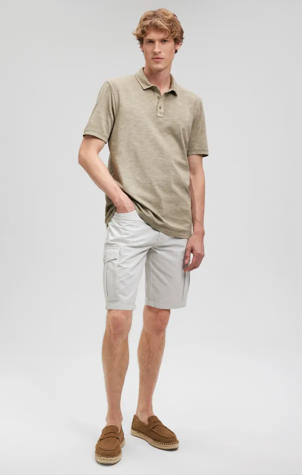 Men Polo Shirt In Spray Green Mavi Jeans Shirts Men Polo Shirt In Spray Green Mavi Jeans Shirts
