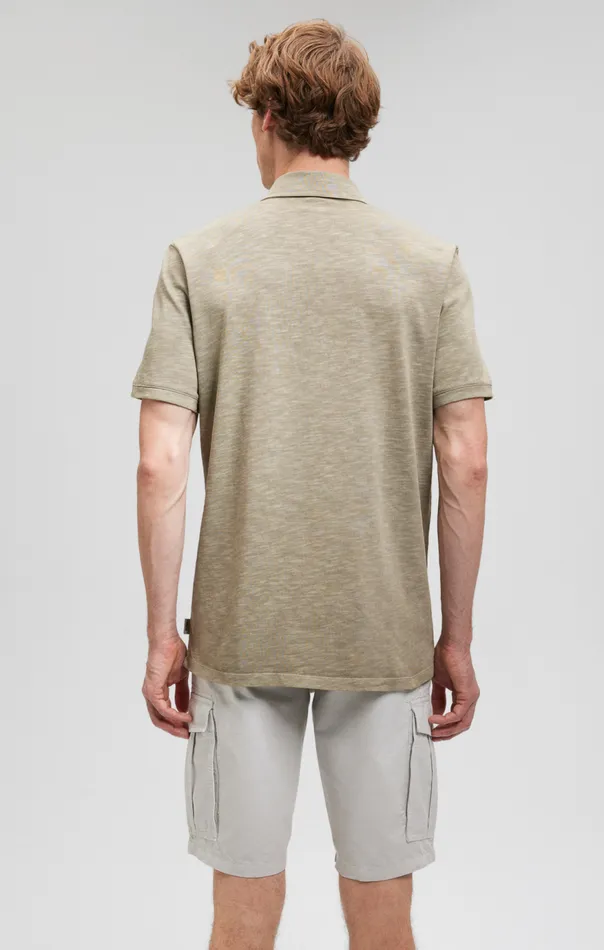 Men Polo Shirt In Spray Green Mavi Jeans Shirts Men Polo Shirt In Spray Green Mavi Jeans Shirts
