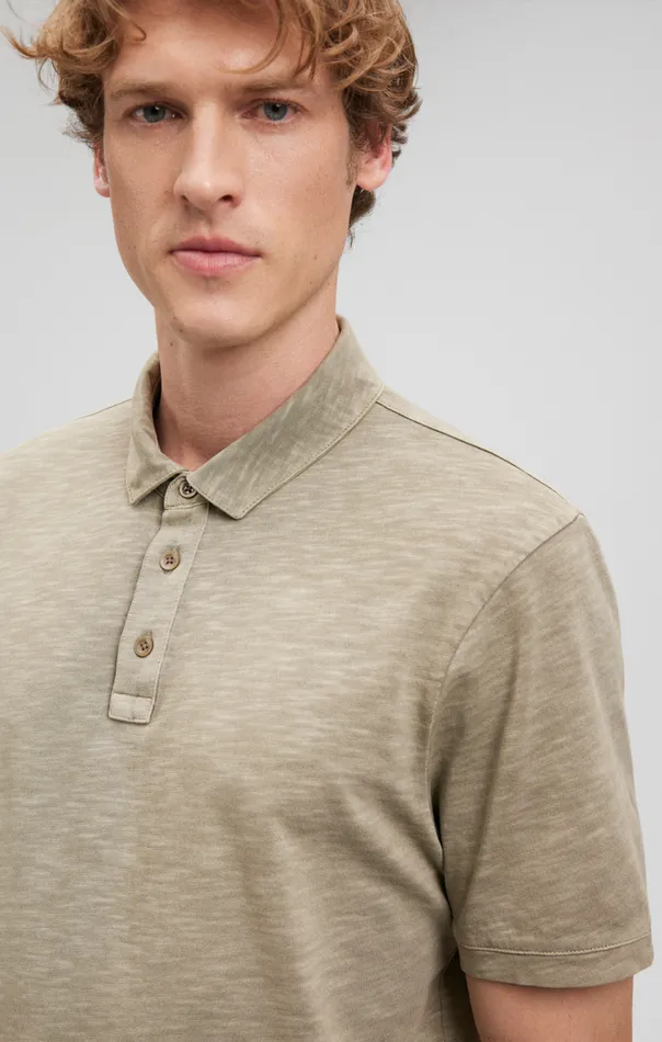 Men Polo Shirt In Spray Green Mavi Jeans Shirts Men Polo Shirt In Spray Green Mavi Jeans Shirts