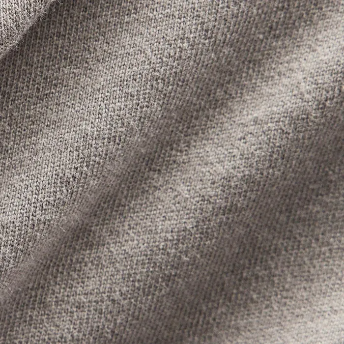 Men PolosNovelty Tops James Perse Heavy Luxe Jersey Henley Silver Grey