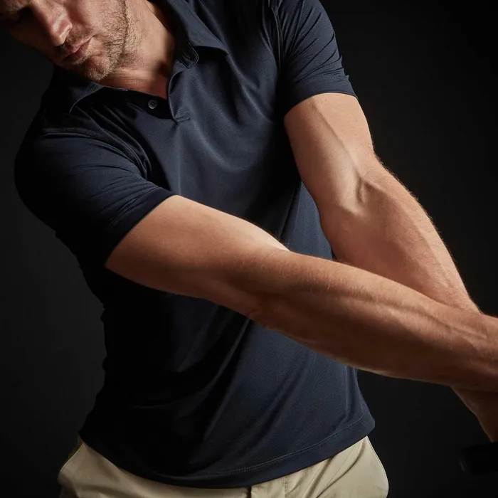 Men PolosNovelty Tops James Perse Performance Knit Polo Deep