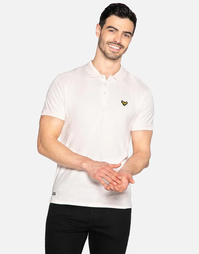 Men Rose Short Sleeve Polo Shirt Rose Threadbare Polo Shirts