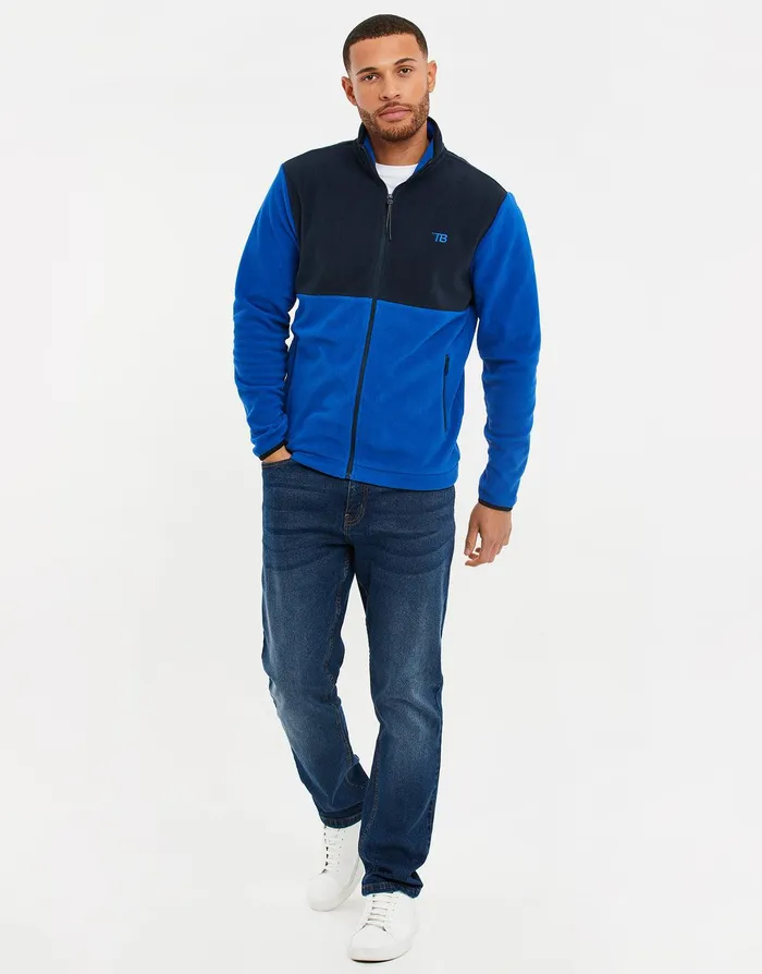 Men Royal Blue Two Tone Fitness Fleece Royal Blue Threadbare Fitness Men Royal Blue Two Tone Fitness Fleece Royal Blue Threadbare Fitness