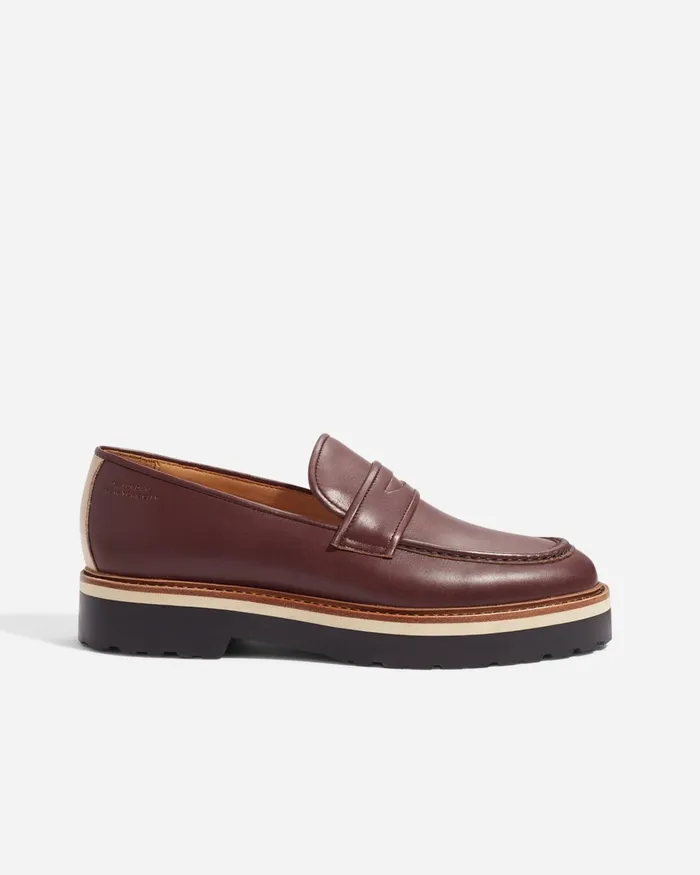 Men Saturdays NYC Footwear Idris Loafer Grapewine Men Saturdays NYC Footwear Idris Loafer Grapewine