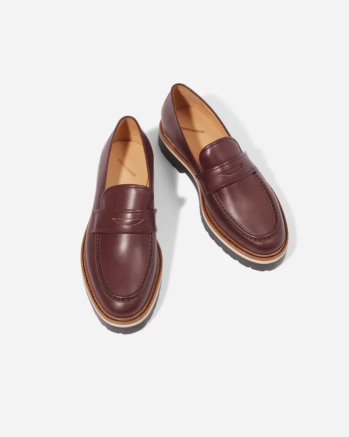 Men Saturdays NYC Footwear Idris Loafer Grapewine Men Saturdays NYC Footwear Idris Loafer Grapewine