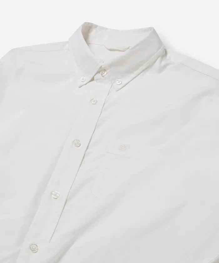 Men Saturdays NYC Shirts Crosby Twill LS Shirt Ivory Men Saturdays NYC Shirts Crosby Twill LS Shirt Ivory