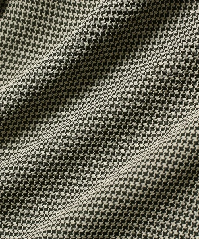 Men Saturdays NYC Shirts York Mini Houndstooth Short Sleeve Shirt Bungee Men Saturdays NYC Shirts York Mini Houndstooth Short Sleeve Shirt Bungee