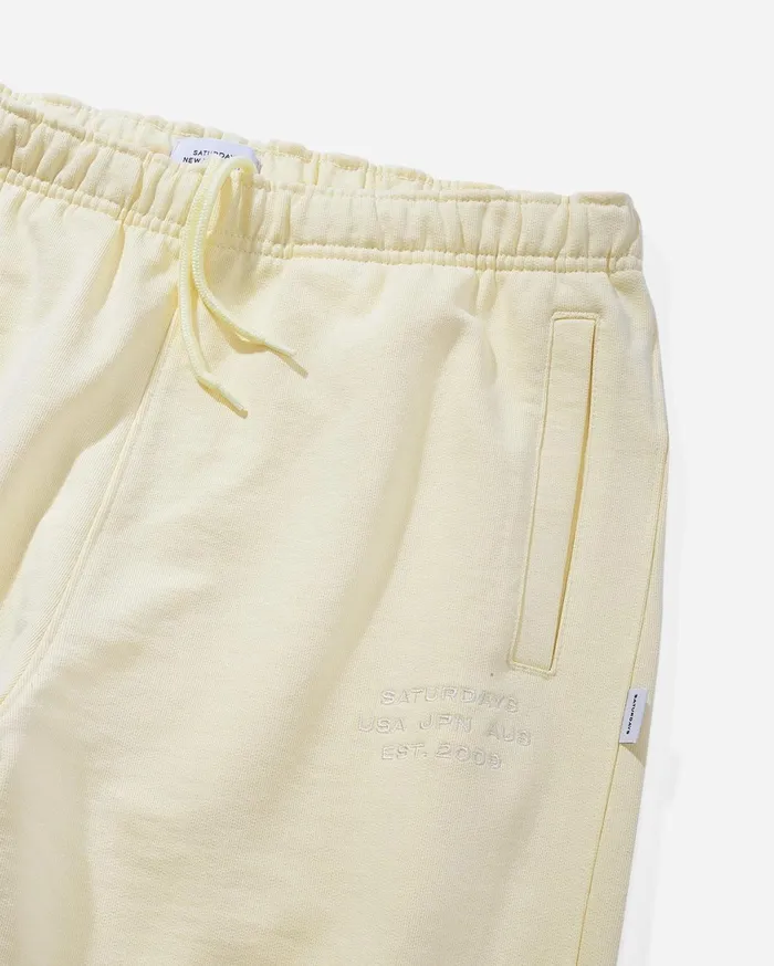 Men Saturdays NYC Sweatshirts and Sweatpants Abrams International Sweatpant Almondoil Men Saturdays NYC Sweatshirts and Sweatpants Abrams International Sweatpant Almondoil