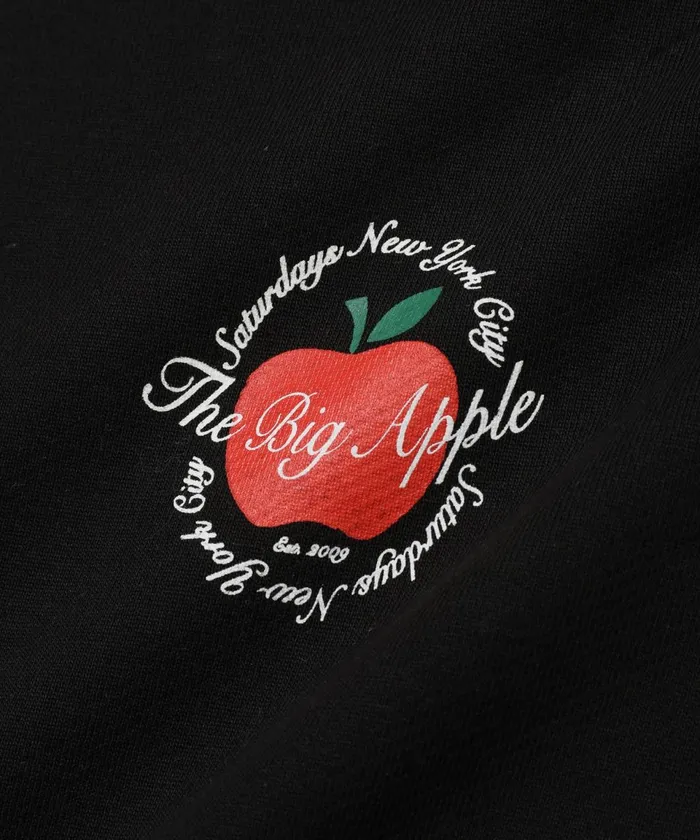 Men Saturdays NYC Sweatshirts and Sweatpants Bowery The Big Apple Crew Black Men Saturdays NYC Sweatshirts and Sweatpants Bowery The Big Apple Crew Black