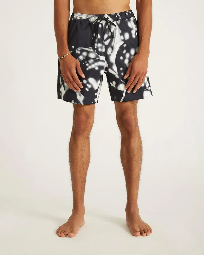 Men Saturdays NYC Swimwear Timothy Dossy Swim Short Black Men Saturdays NYC Swimwear Timothy Dossy Swim Short Black
