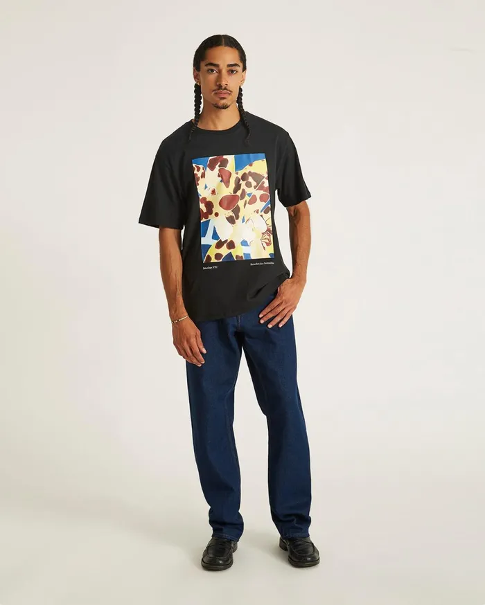Men Saturdays NYC Tees Dossy Standard SS Tee Black